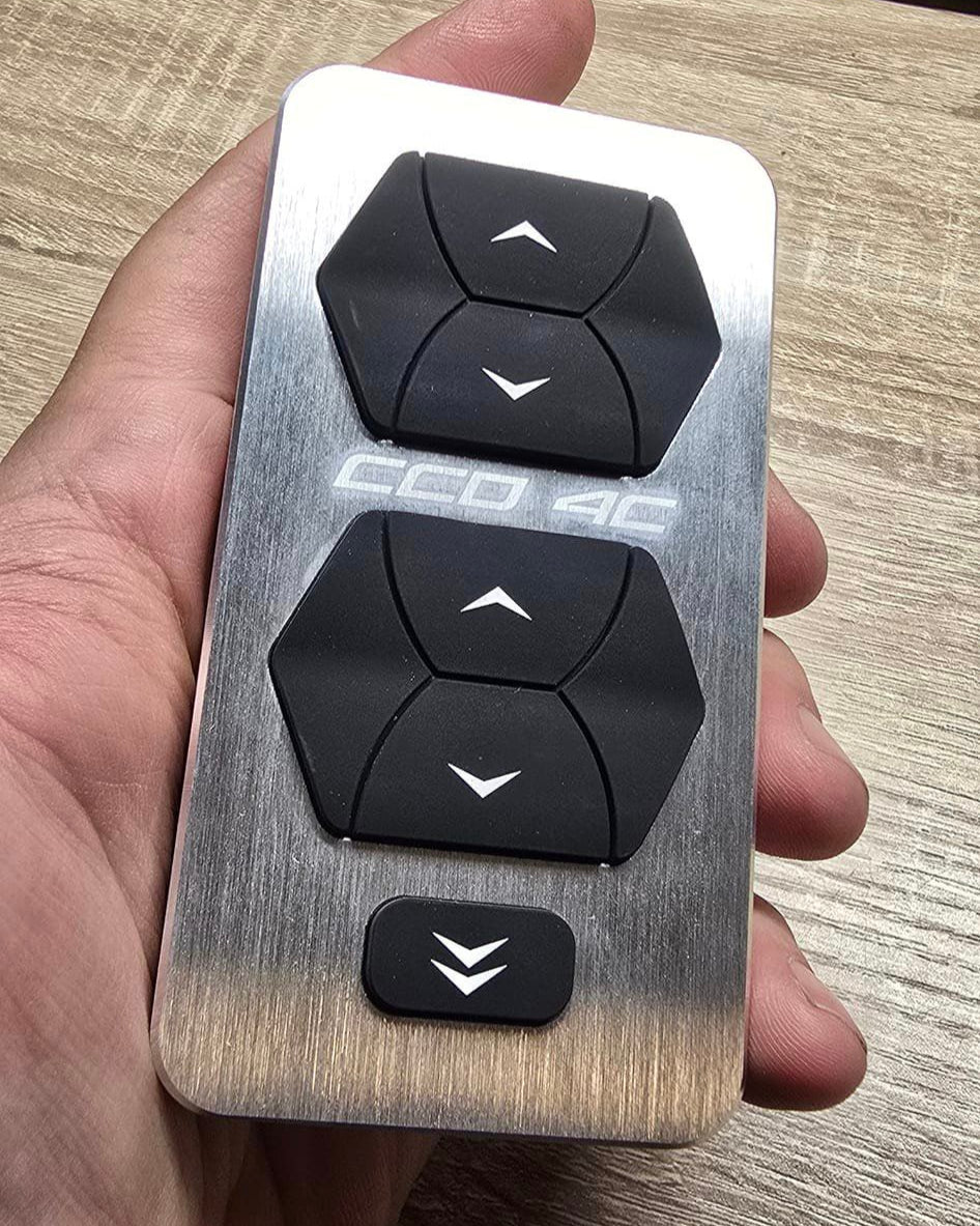 4c - V3 Billet Switch Box Controller White LED